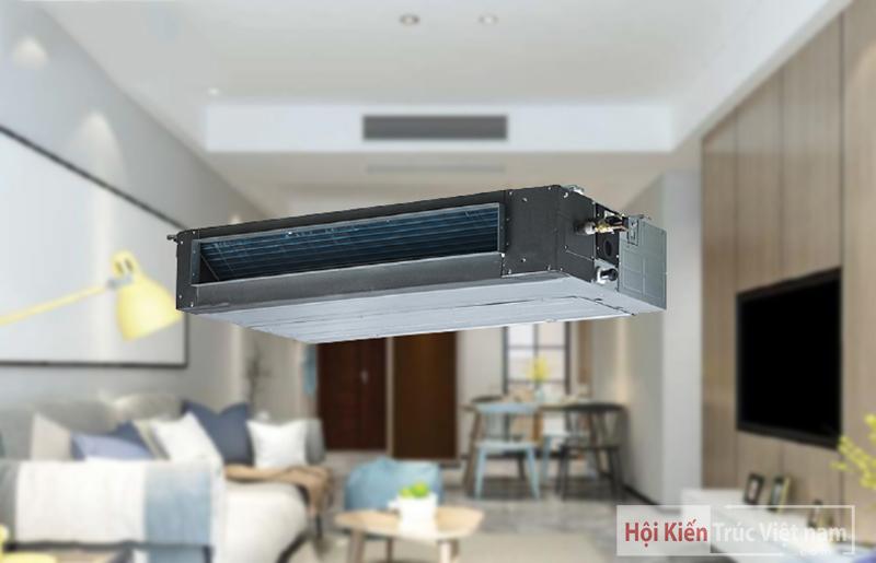 Tư vấn + thiết kế + thi công trọn gói Máy lạnh giấu trần nối gió 2.5HP cho quán ăn